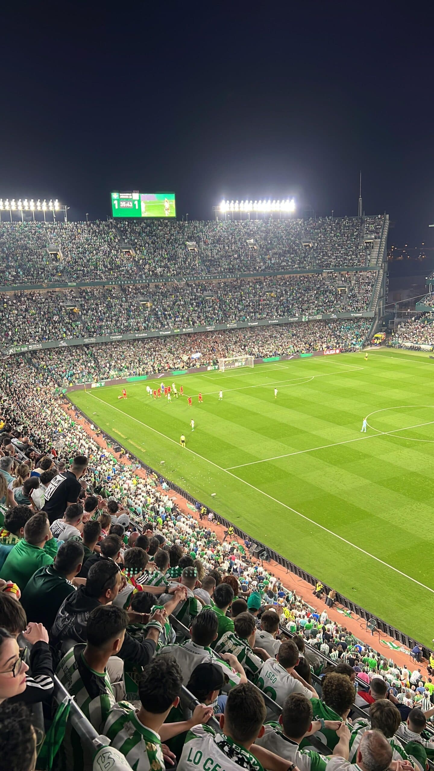 Real Betis - Sevilla derbisi, tribünden